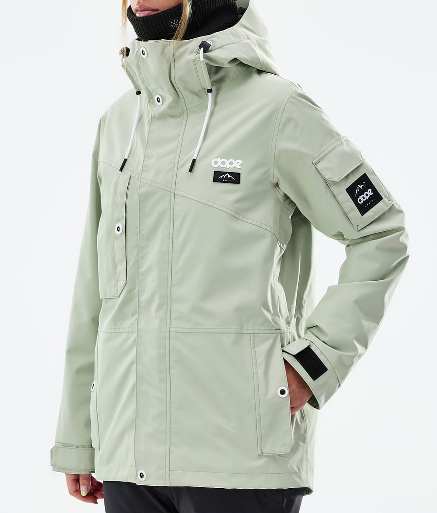 Dope Adept W Snowboardjacke Damen Grün | 786-SQUIDJ