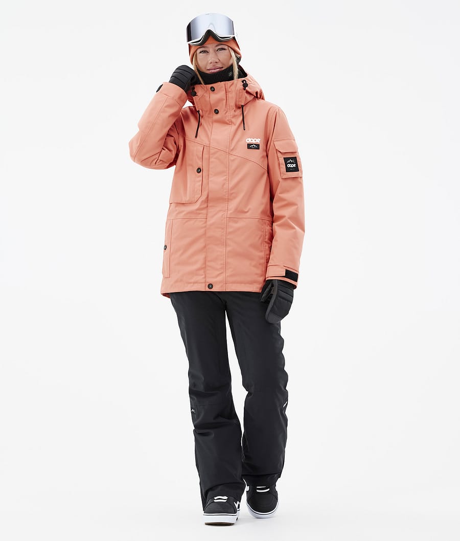 Dope Adept W Snowboardjacke Damen Orange | 547-OGYXSZ