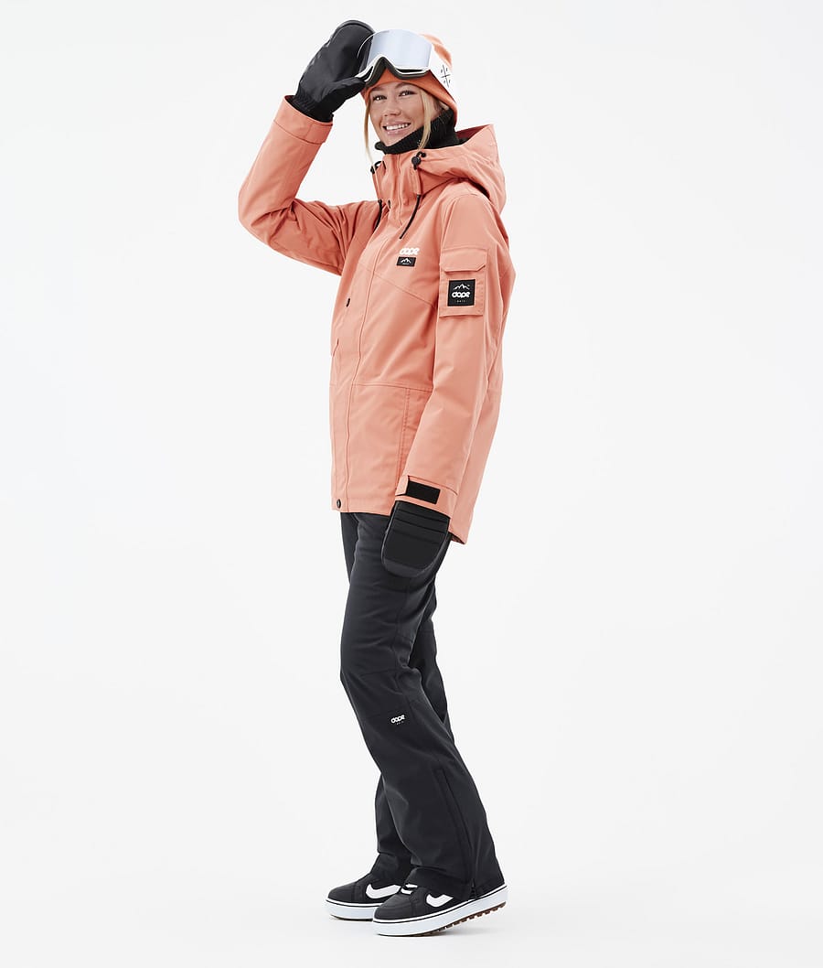 Dope Adept W Snowboardjacke Damen Orange | 547-OGYXSZ