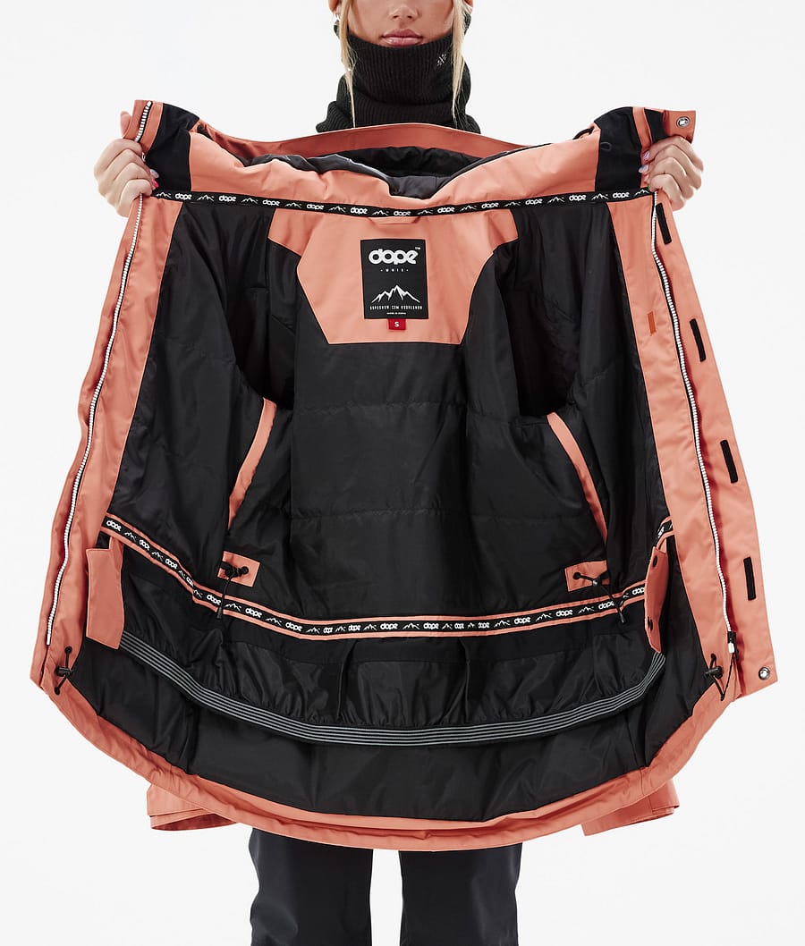 Dope Adept W Snowboardjacke Damen Orange | 547-OGYXSZ