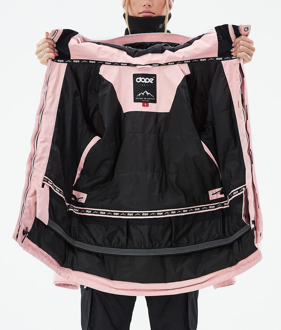 Dope Adept W Snowboardjacke Damen Rosa | 612-VNRESB
