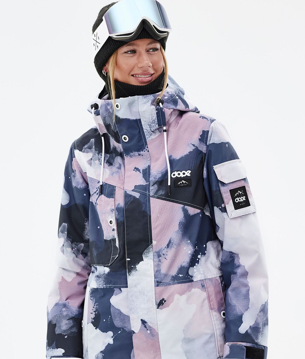 Dope Adept W Snowboardjacke Damen Rosa Navy | 614-GPILVO