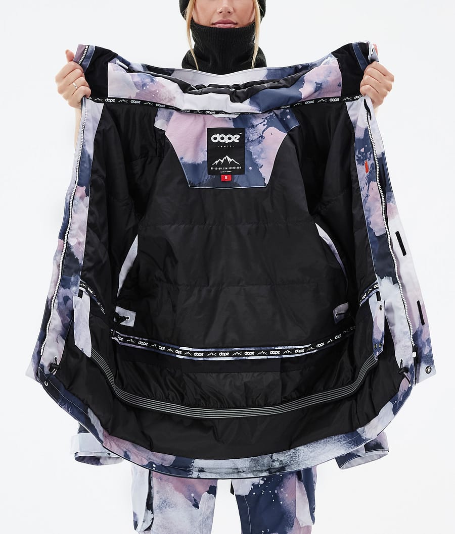 Dope Adept W Snowboardjacke Damen Rosa Navy | 614-GPILVO