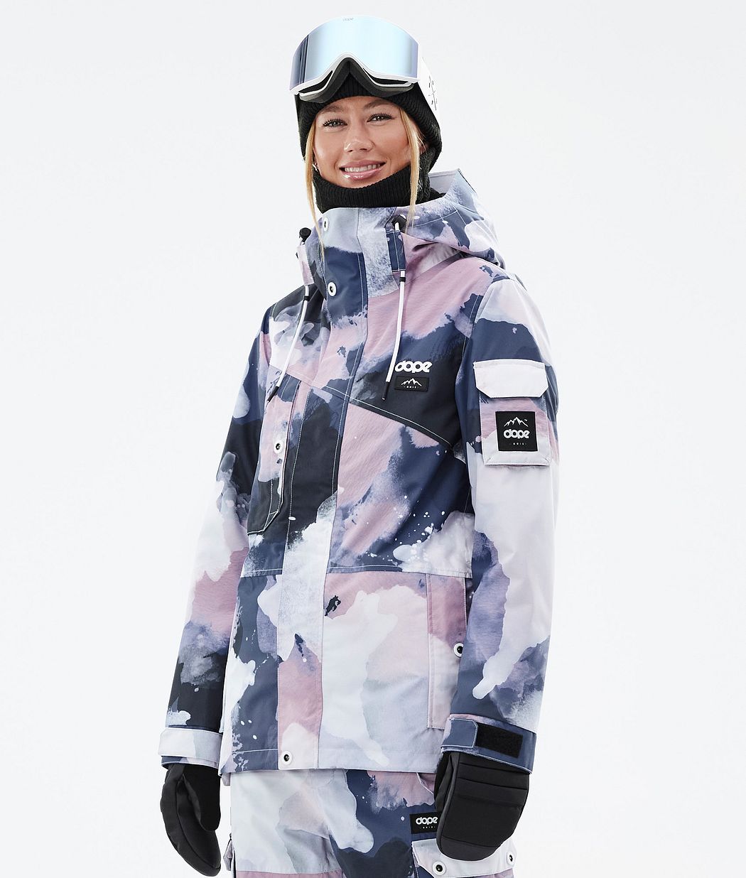 Dope Adept W Snowboardjacke Damen Rosa Navy | 614-GPILVO