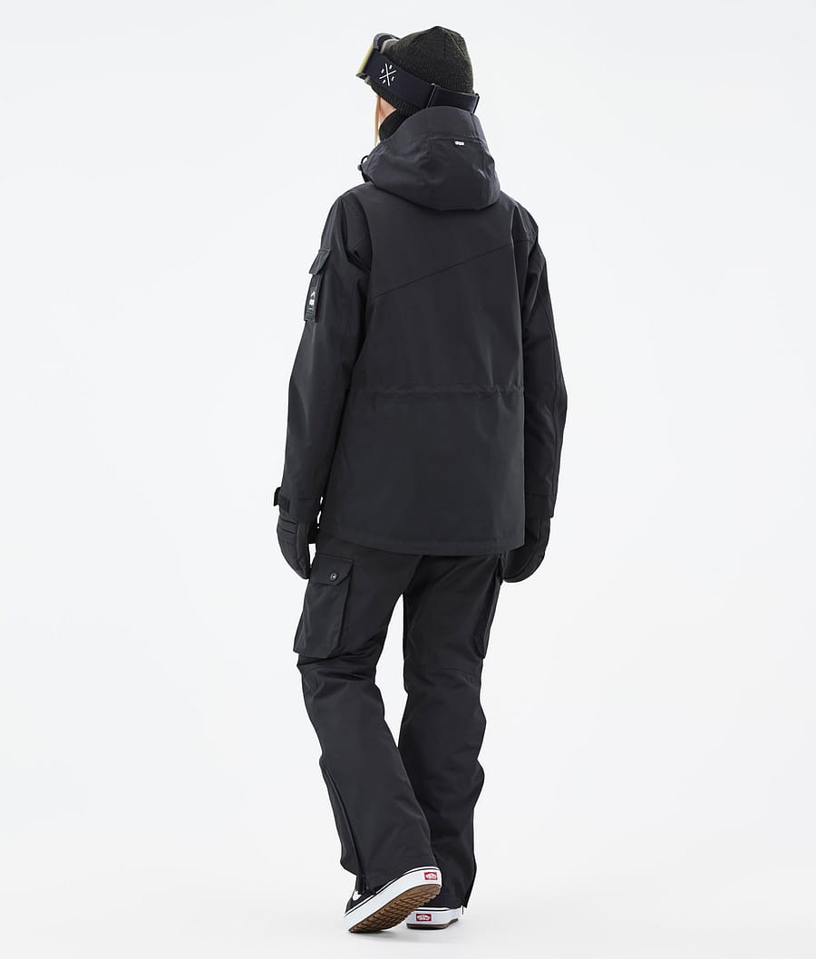Dope Adept W Snowboardjacke Damen Schwarz | 609-MWBRGD