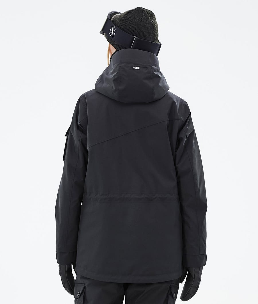 Dope Adept W Snowboardjacke Damen Schwarz | 609-MWBRGD