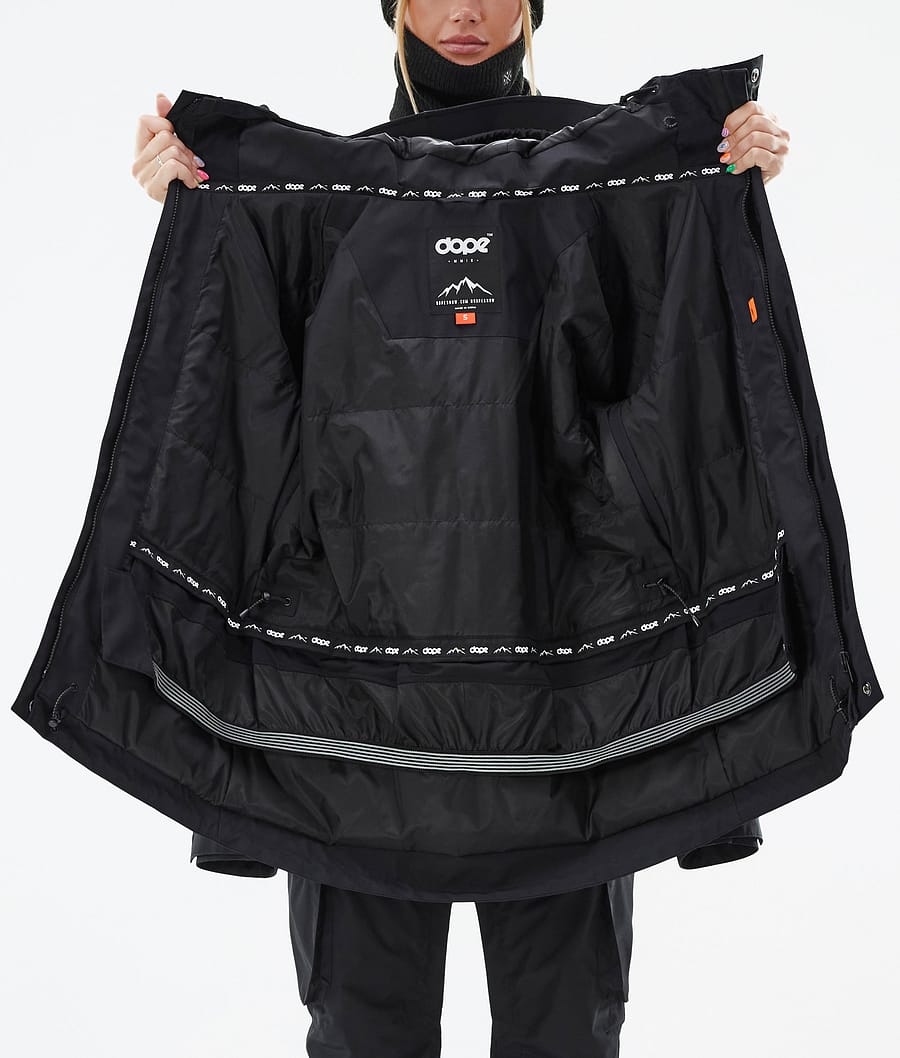 Dope Adept W Snowboardjacke Damen Schwarz | 609-MWBRGD