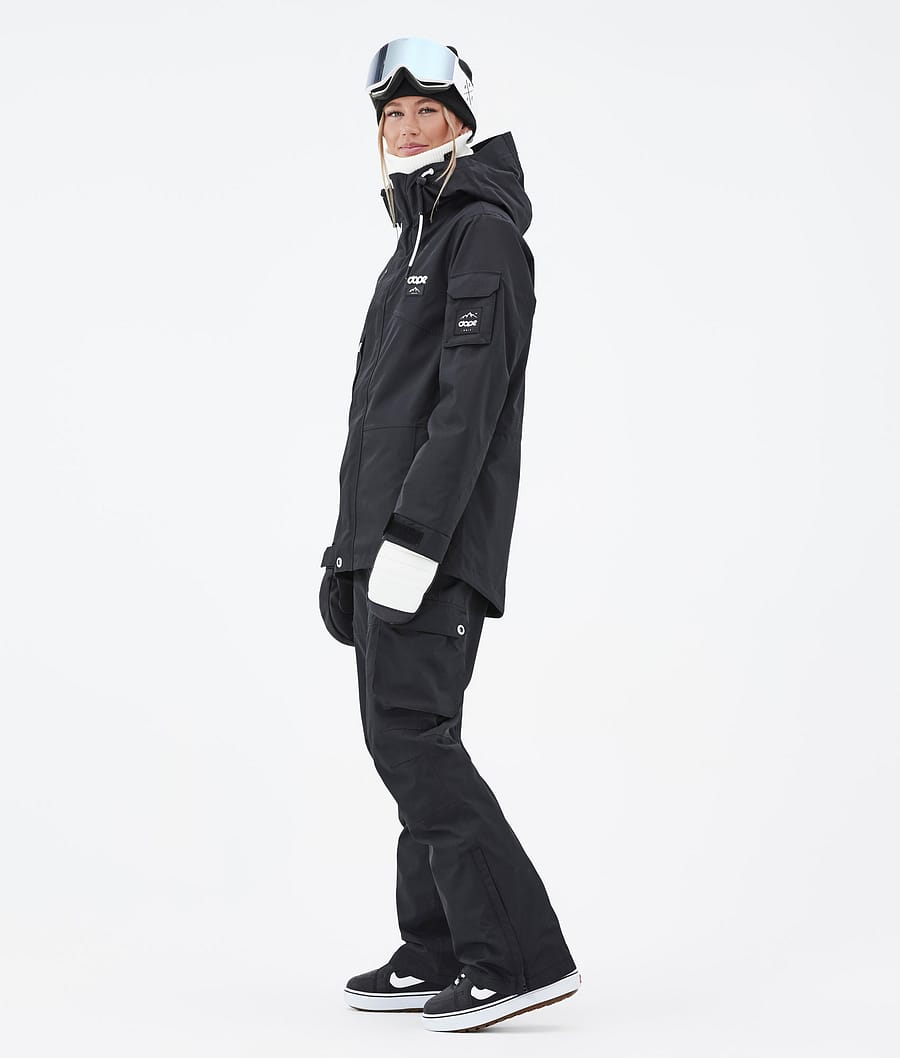 Dope Adept W Snowboardjacke Damen Schwarz | 985-SEAUGC