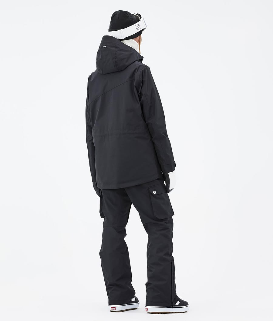 Dope Adept W Snowboardjacke Damen Schwarz | 985-SEAUGC