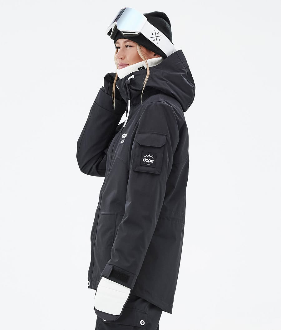 Dope Adept W Snowboardjacke Damen Schwarz | 985-SEAUGC