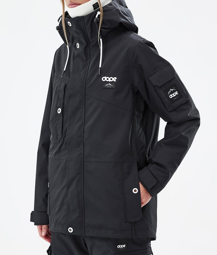 Dope Adept W Snowboardjacke Damen Schwarz | 985-SEAUGC