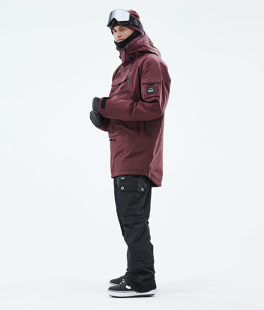 Dope Akin 2019 Snowboardjacke Herren Bordeaux | 503-WYGSOQ