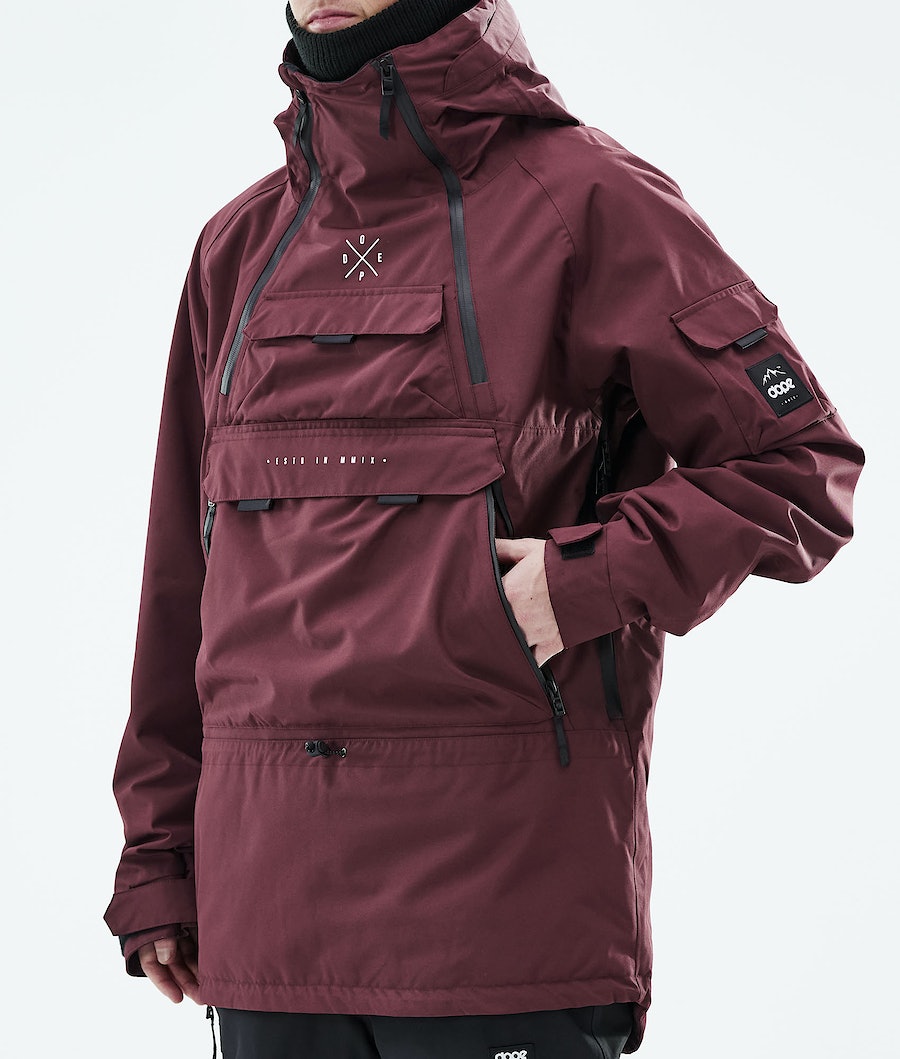 Dope Akin 2019 Snowboardjacke Herren Bordeaux | 503-WYGSOQ