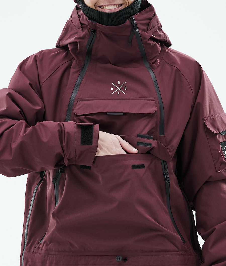 Dope Akin 2019 Snowboardjacke Herren Bordeaux | 503-WYGSOQ