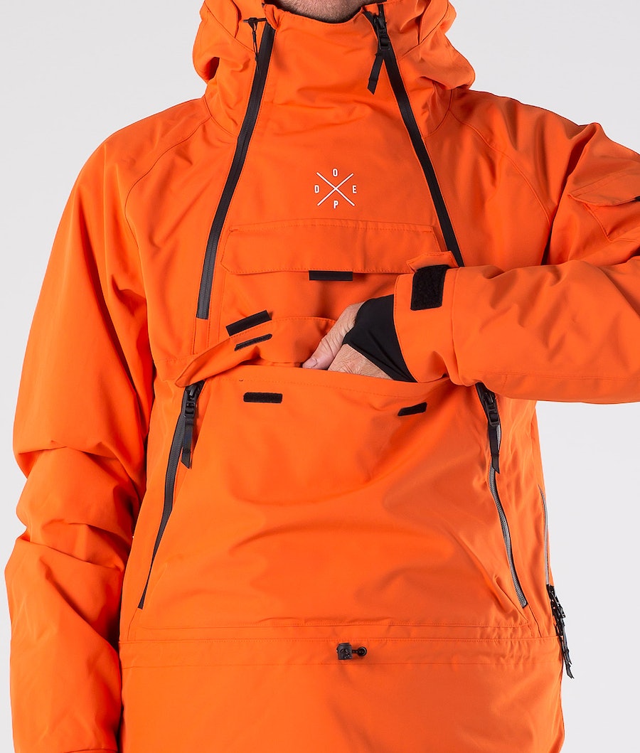 Dope Akin 2019 Snowboardjacke Herren Orange | 432-XJOIAW