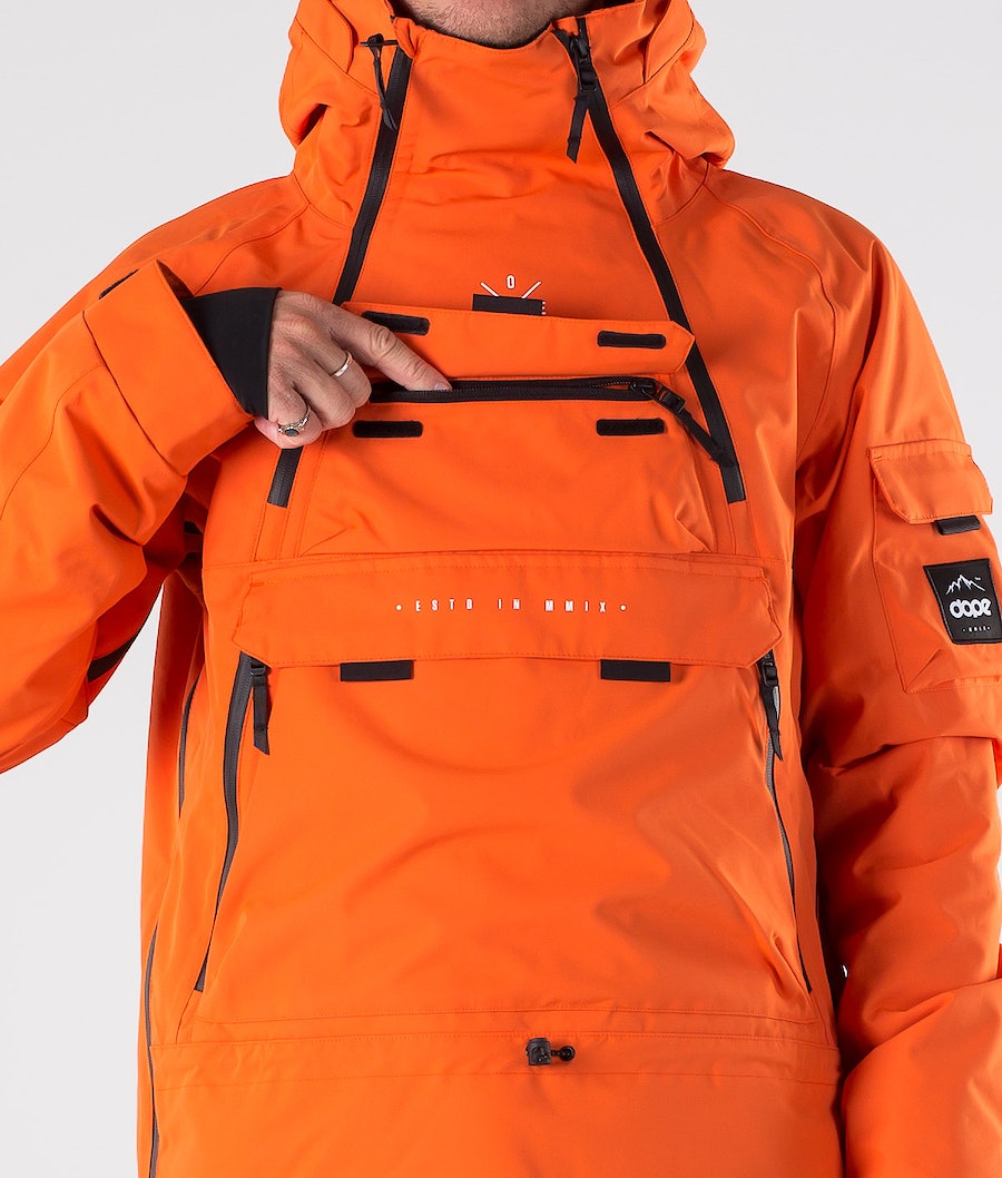 Dope Akin 2019 Snowboardjacke Herren Orange | 432-XJOIAW
