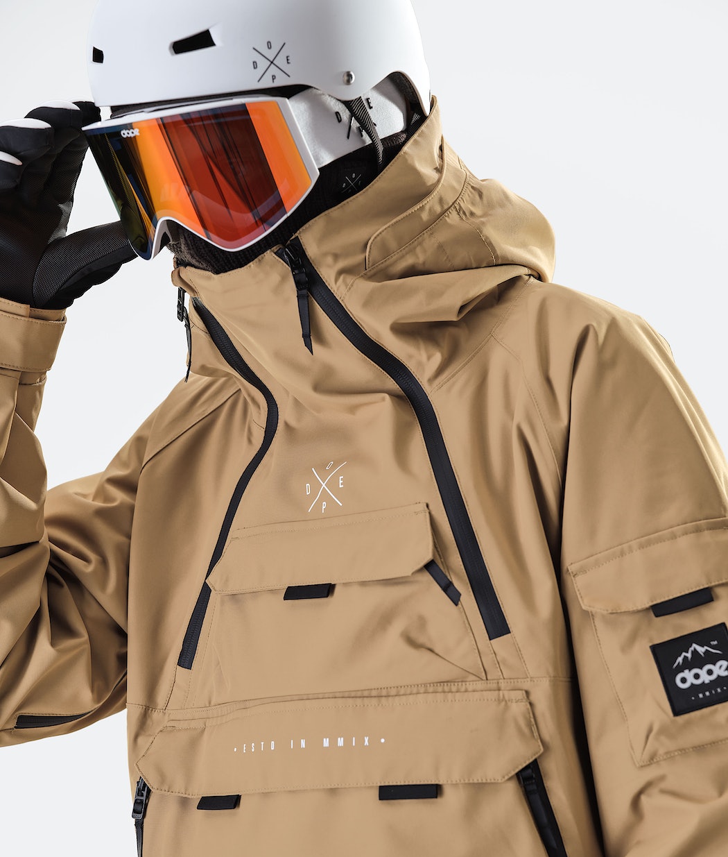 Dope Akin 2020 Snowboardjacke Herren Gold | 914-NQMIOG