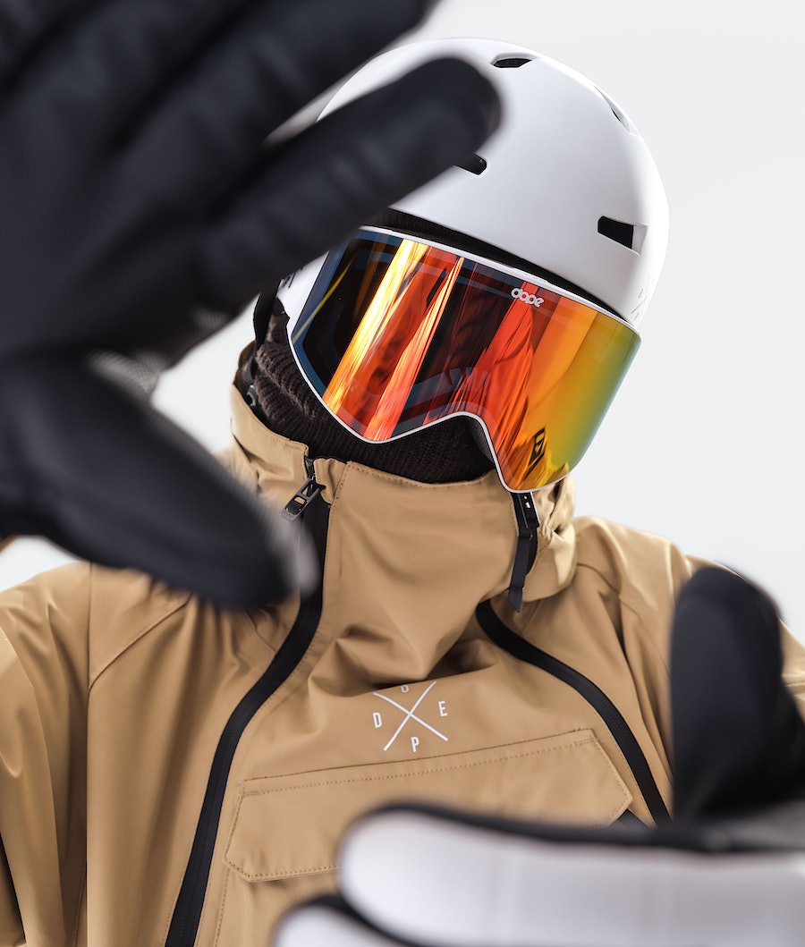 Dope Akin 2020 Snowboardjacke Herren Gold | 914-NQMIOG