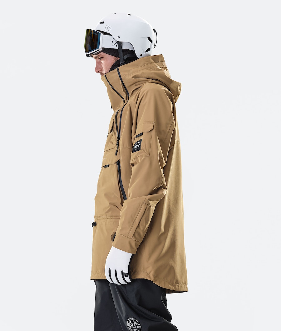 Dope Akin 2020 Snowboardjacke Herren Gold | 914-NQMIOG