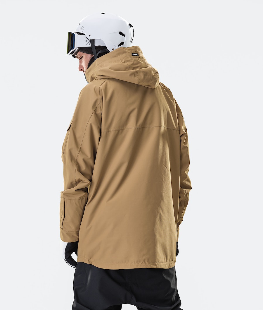 Dope Akin 2020 Snowboardjacke Herren Gold | 914-NQMIOG
