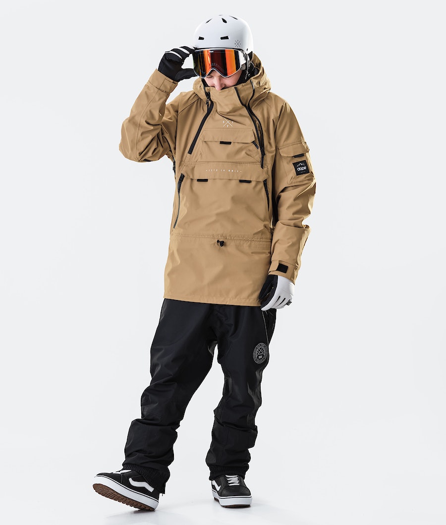 Dope Akin 2020 Snowboardjacke Herren Gold | 914-NQMIOG