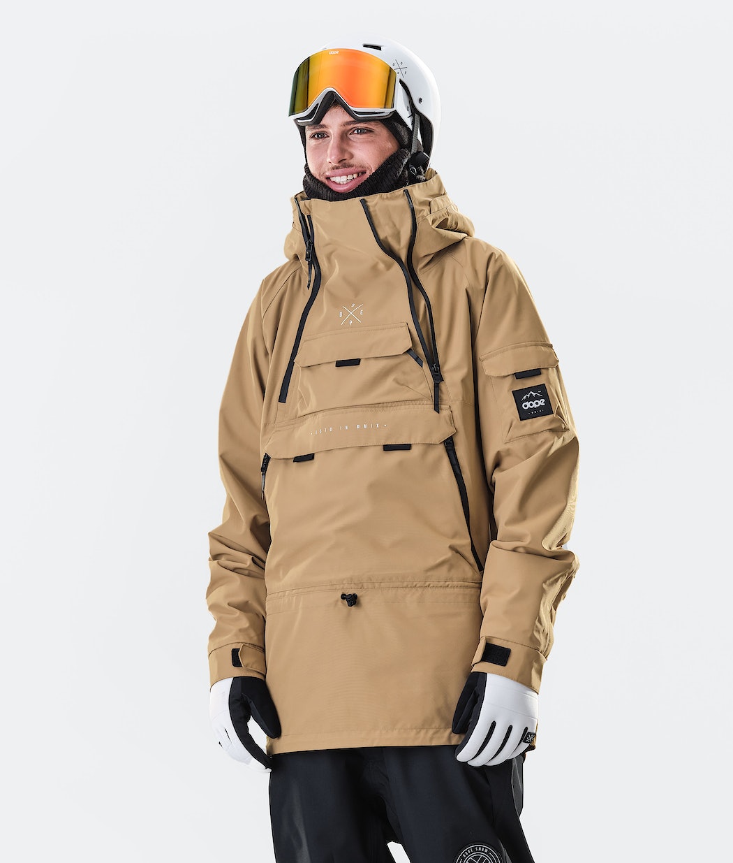 Dope Akin 2020 Snowboardjacke Herren Gold | 914-NQMIOG