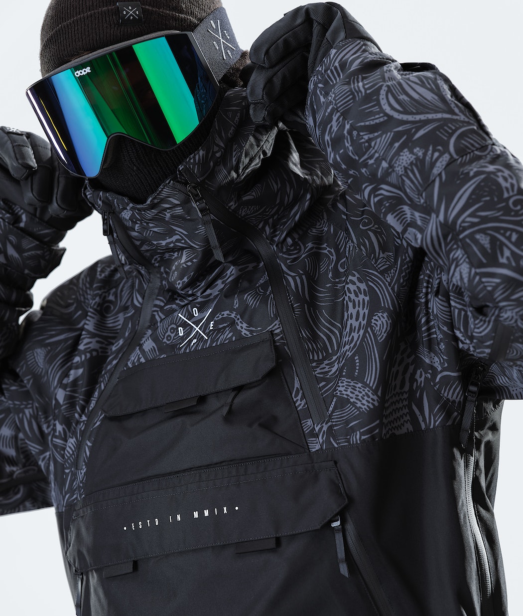 Dope Akin 2020 Snowboardjacke Herren Schwarz | 528-XKHSMP