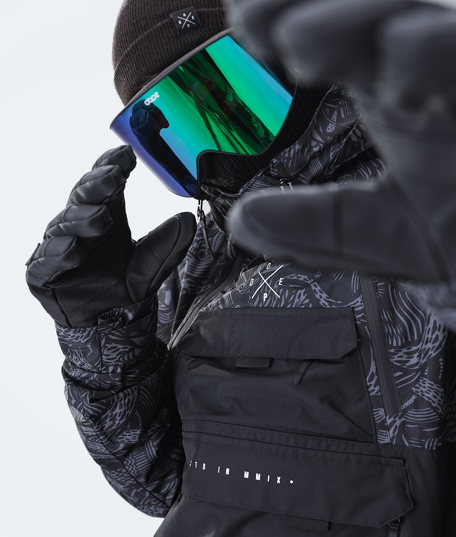 Dope Akin 2020 Snowboardjacke Herren Schwarz | 528-XKHSMP