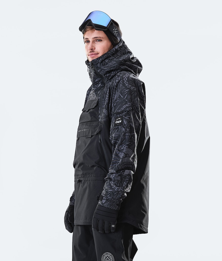 Dope Akin 2020 Snowboardjacke Herren Schwarz | 528-XKHSMP