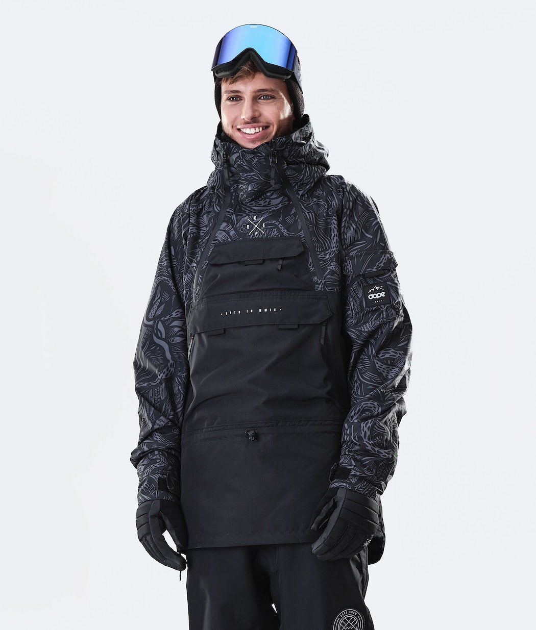 Dope Akin 2020 Snowboardjacke Herren Schwarz | 528-XKHSMP