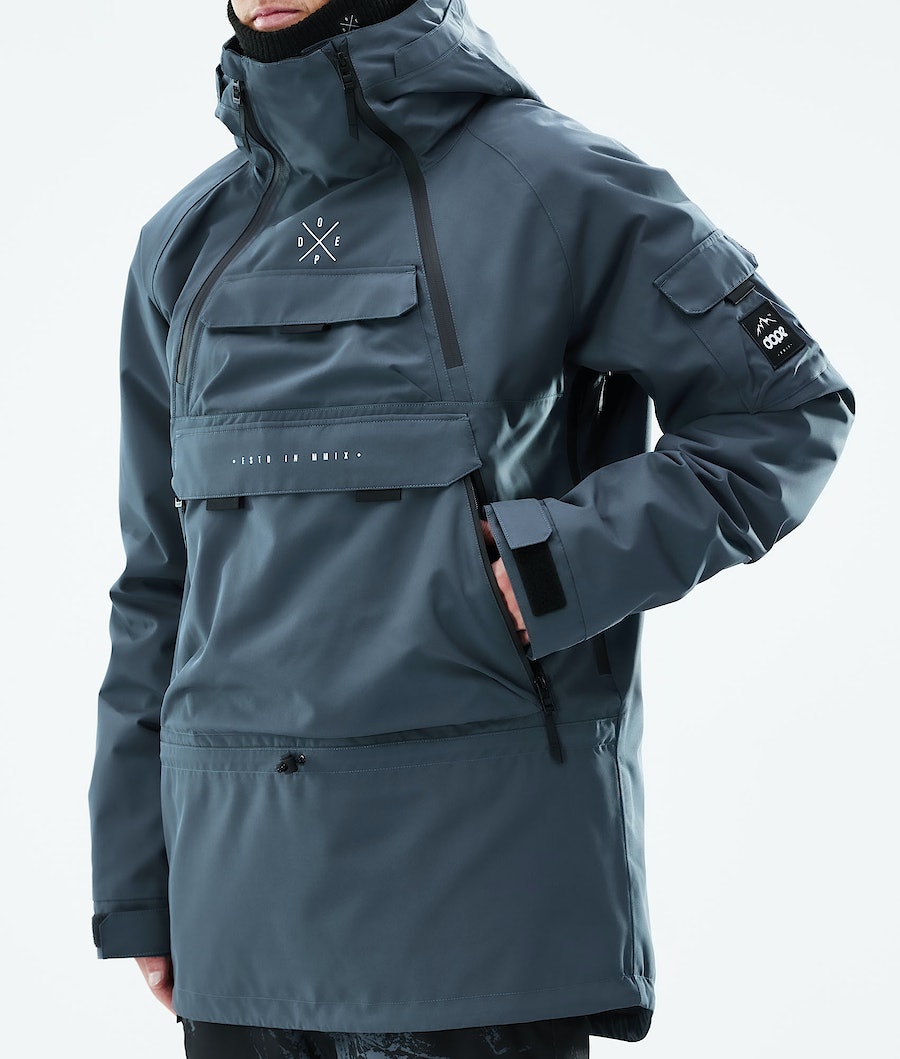 Dope Akin 2021 Snowboardjacke Herren Blau | 408-DMZNAX
