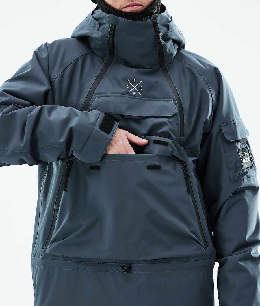 Dope Akin 2021 Snowboardjacke Herren Blau | 408-DMZNAX