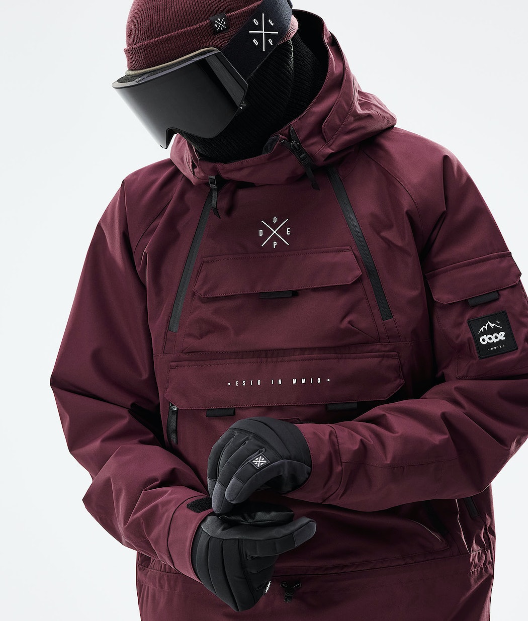 Dope Akin 2021 Snowboardjacke Herren Bordeaux | 253-AUORMJ