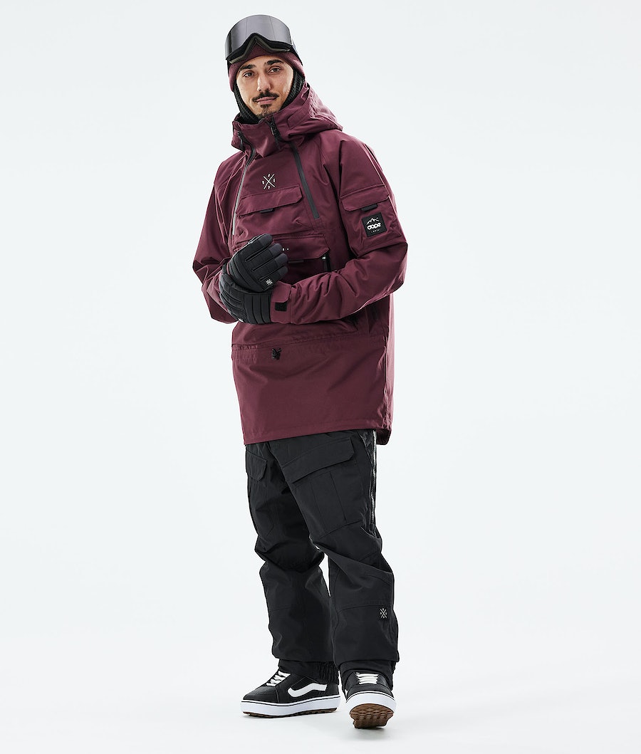 Dope Akin 2021 Snowboardjacke Herren Bordeaux | 253-AUORMJ