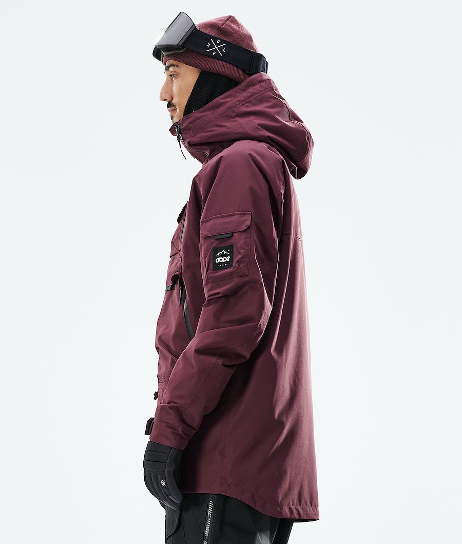 Dope Akin 2021 Snowboardjacke Herren Bordeaux | 253-AUORMJ