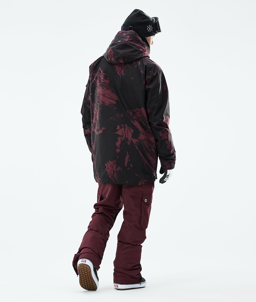 Dope Akin 2021 Snowboardjacke Herren Bordeaux | 985-JZNEVD