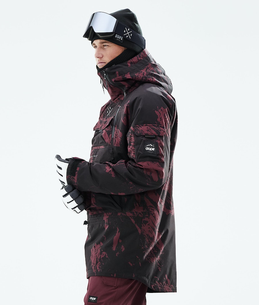 Dope Akin 2021 Snowboardjacke Herren Bordeaux | 985-JZNEVD