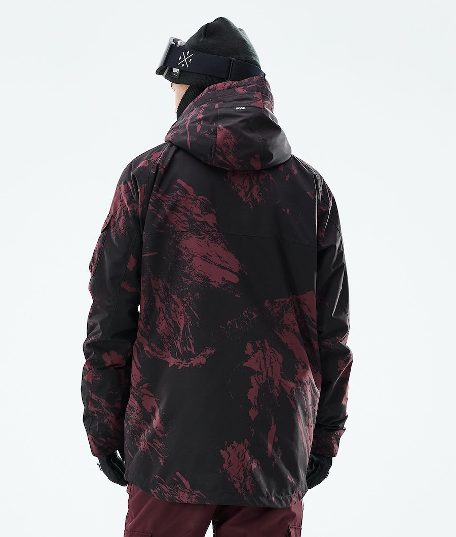 Dope Akin 2021 Snowboardjacke Herren Bordeaux | 985-JZNEVD