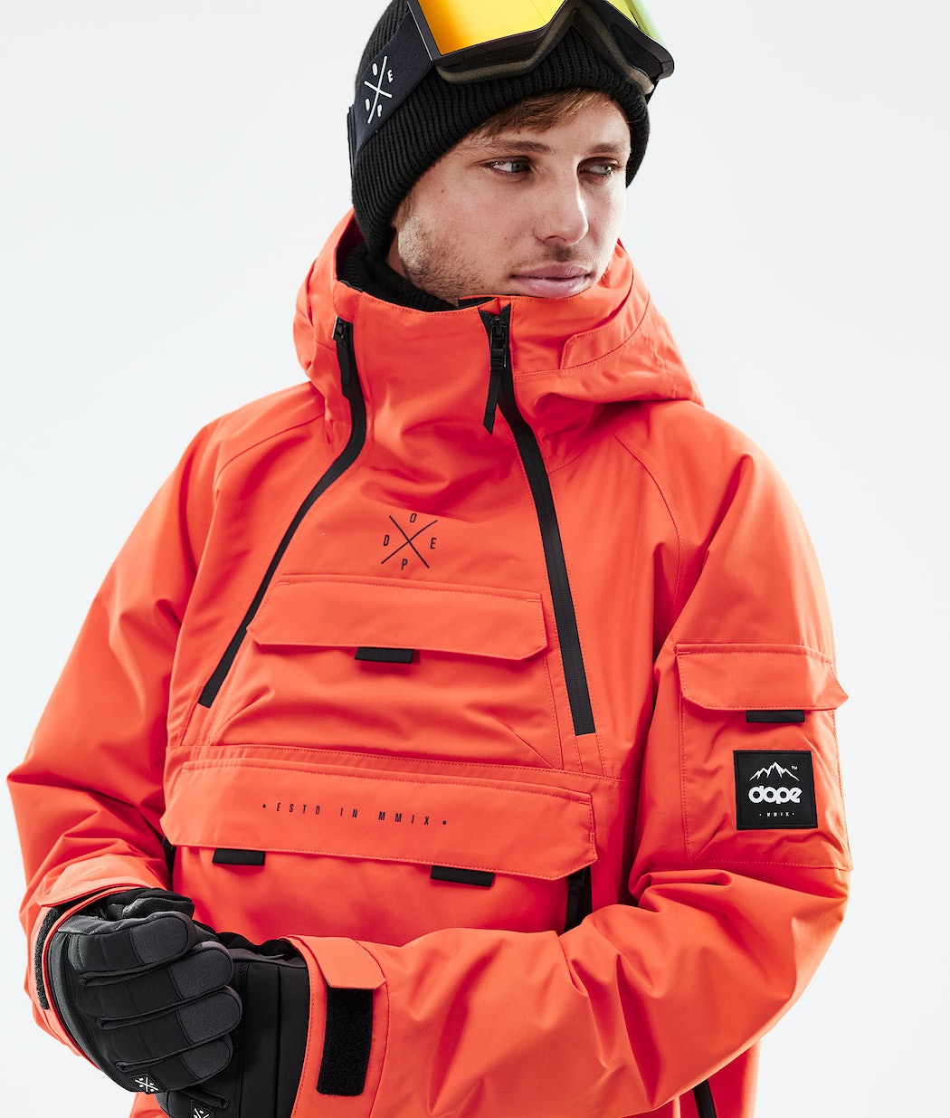 Dope Akin 2021 Snowboardjacke Herren Orange | 029-FLGRUZ