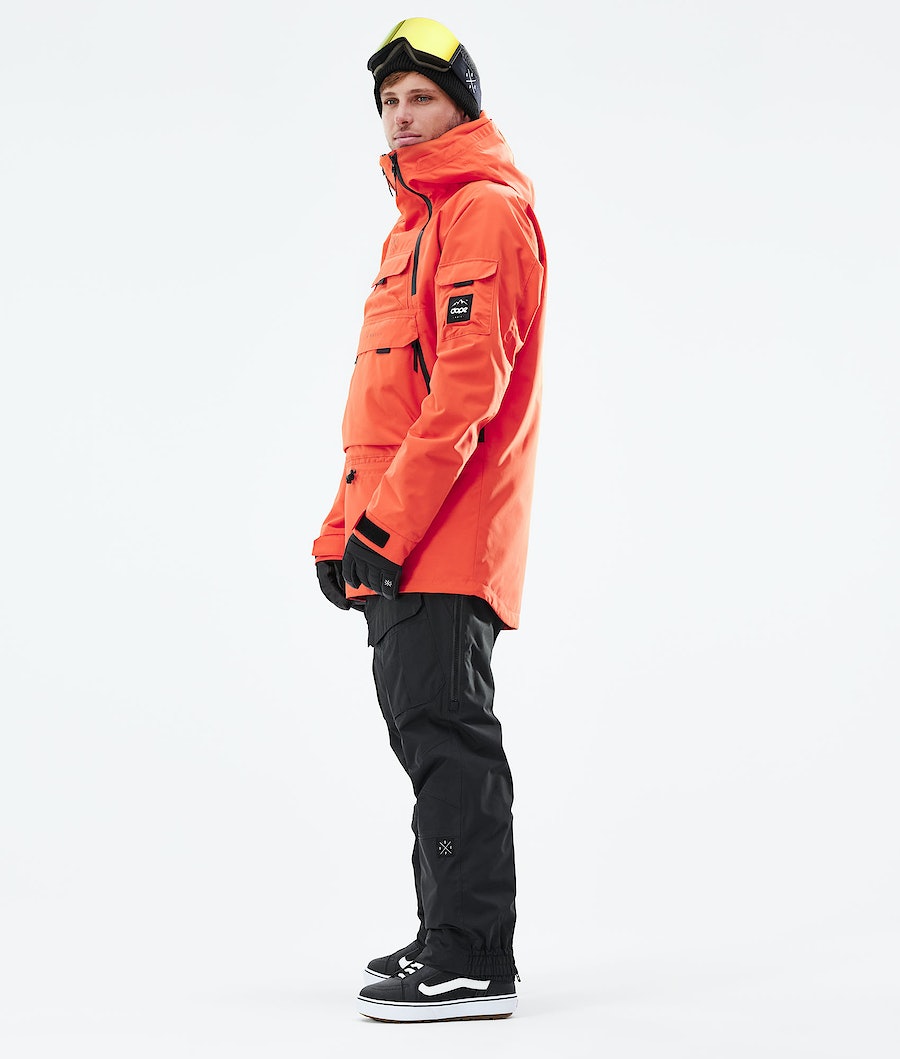 Dope Akin 2021 Snowboardjacke Herren Orange | 029-FLGRUZ