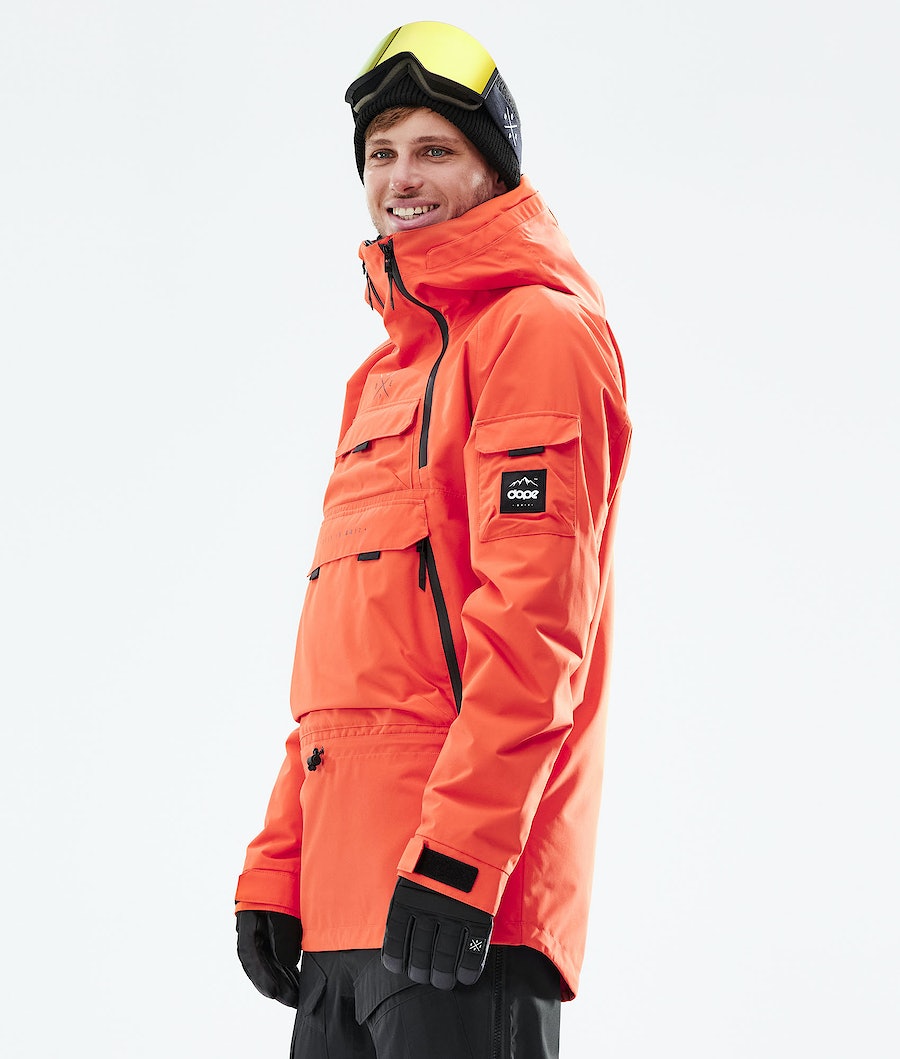 Dope Akin 2021 Snowboardjacke Herren Orange | 029-FLGRUZ