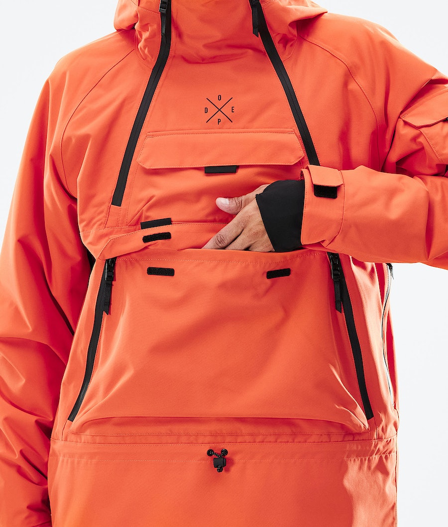 Dope Akin 2021 Snowboardjacke Herren Orange | 029-FLGRUZ