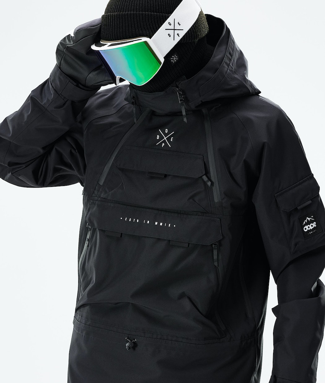 Dope Akin 2021 Snowboardjacke Herren Schwarz | 653-BLMVKR