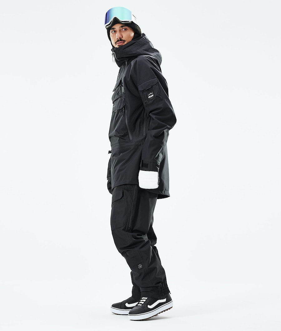 Dope Akin 2021 Snowboardjacke Herren Schwarz | 653-BLMVKR