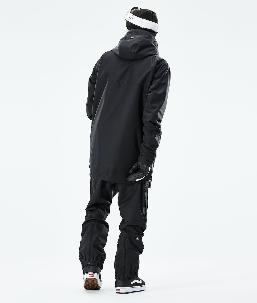 Dope Akin 2021 Snowboardjacke Herren Schwarz | 653-BLMVKR