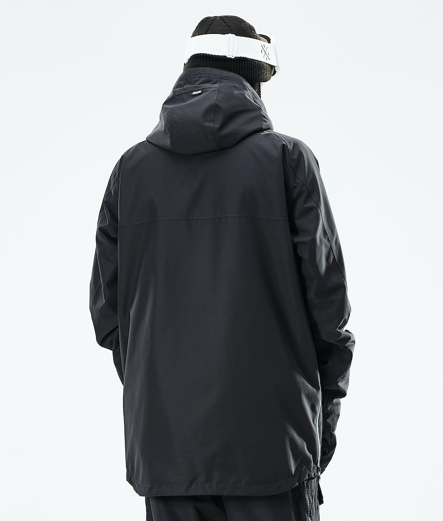 Dope Akin 2021 Snowboardjacke Herren Schwarz | 653-BLMVKR