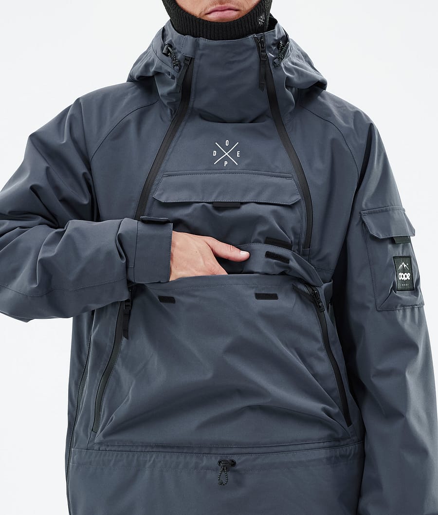 Dope Akin Snowboardjacke Herren Blau | 685-JYOMUE