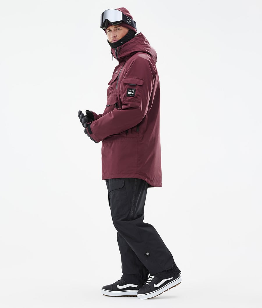 Dope Akin Snowboardjacke Herren Bordeaux | 425-EFYSGM
