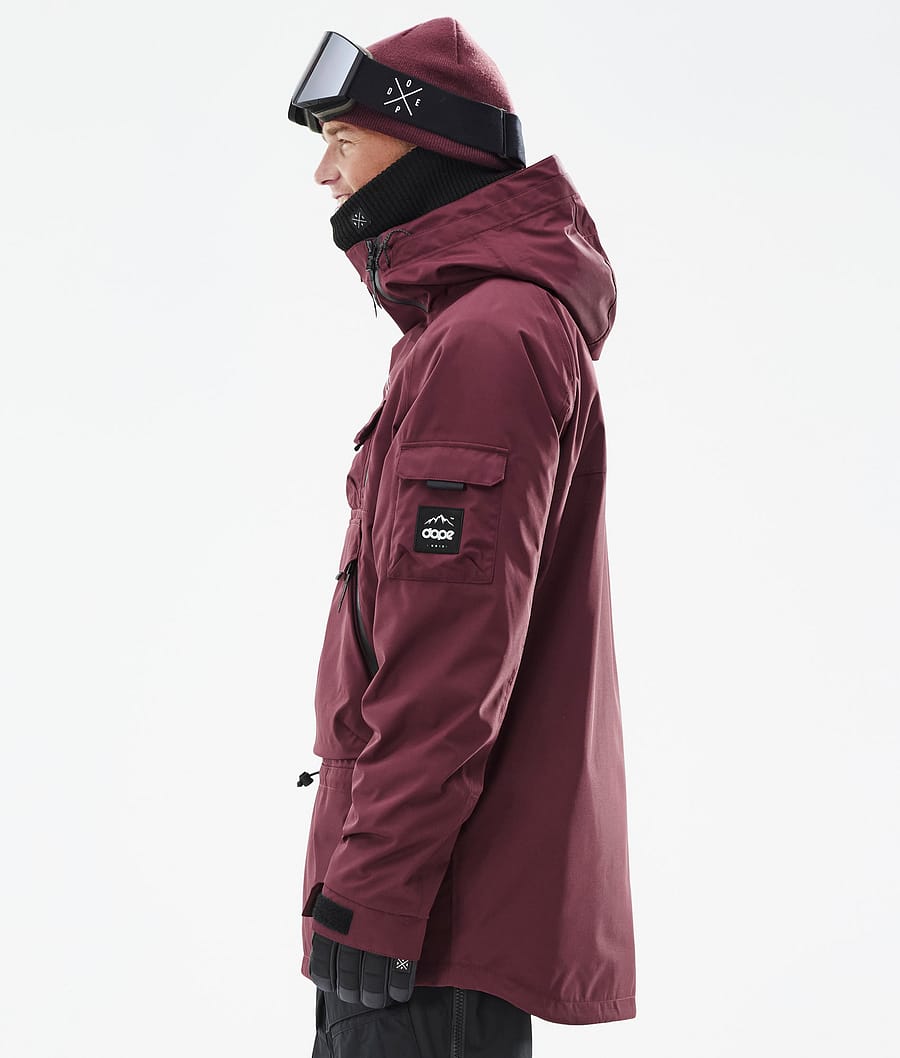 Dope Akin Snowboardjacke Herren Bordeaux | 425-EFYSGM
