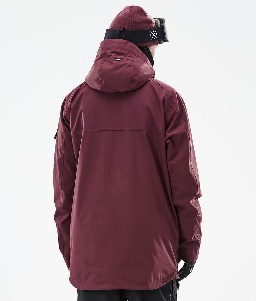 Dope Akin Snowboardjacke Herren Bordeaux | 425-EFYSGM
